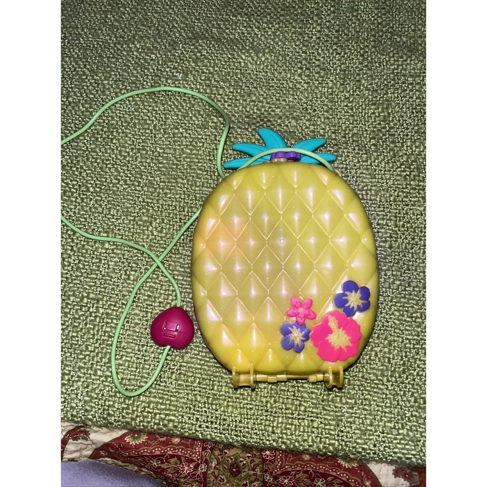 Polly Pocket Tropicool Pineapple Wearable Purse Compact Multi
